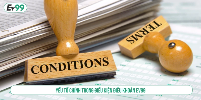 Yếu tố chính trong điều kiện điều khoản EV99